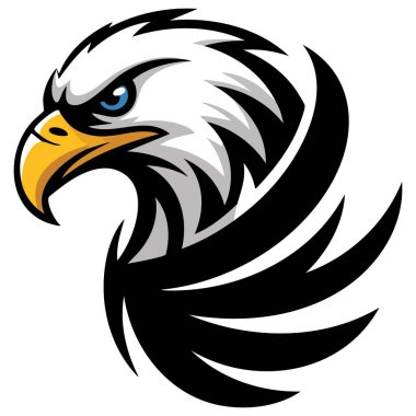 Griffin logo vektör illüstrasyonu markalı kimlik fantezi maskotu ya da kraliyet dekoratif sanat için mükemmel bir Griffin amblemi tasarımı izole etti.