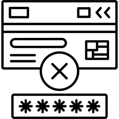 parola parola simgesi ana hat biçiminde