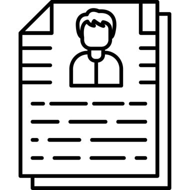 Pano simgesine sahip iş adamı, özet biçimi