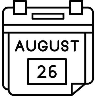 Takvim. Web simgesi basit tasarım