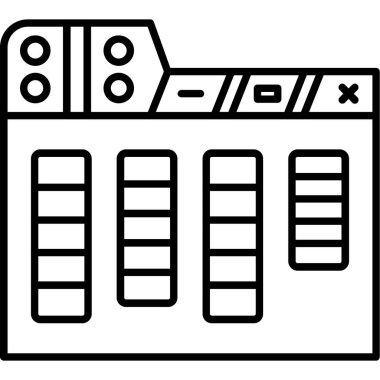 Müzik çalar simgesi, özet biçimi