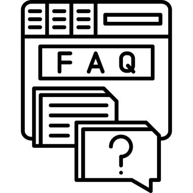 Soru işareti simgesi özeti. yardımcı vektör simgesi yardım soru servisi izole