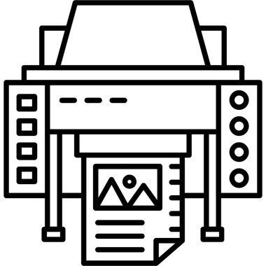 Sinema sinemasının ana hatlarıyla simgesi