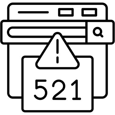 tarayıcı kod vektör simgesi