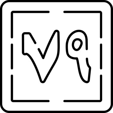 Bir kamera simgesini tutan el