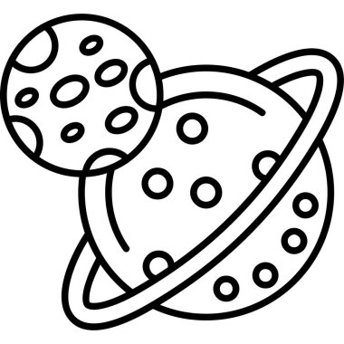 Pizza simgesi vektör özeti çizimi