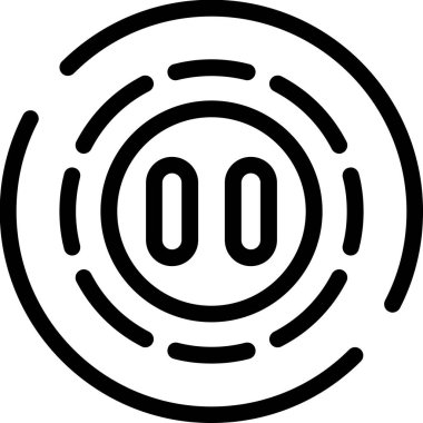 cd simge vektör illüstrasyonu