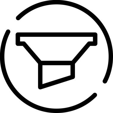 yiyecek ve içecek vektör çizgisi simgesi.