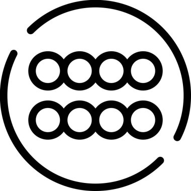 b 'nin vektör illüstrasyonu