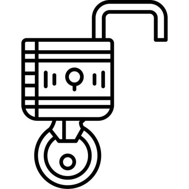 su banyosu simgesi, taslak biçimi