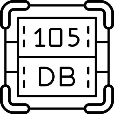 Basit vektör simgesi, 3 boyutlu illüstrasyon