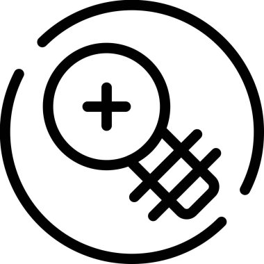 Hedef. Web simgesi basit illüstrasyon