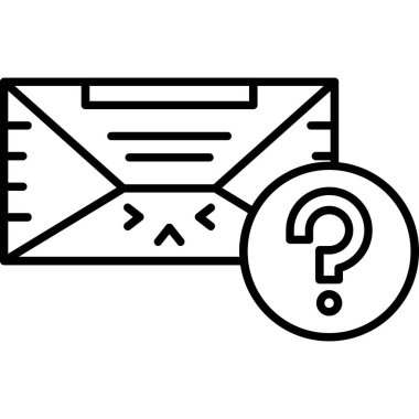 zarf e- posta ileti simgesi