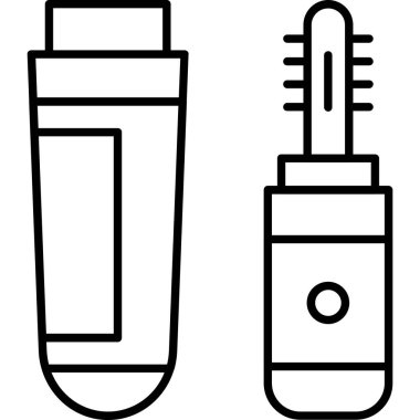 Şırınga ikonu ana hat vektörü. Tıbbi sembol. enjeksiyon