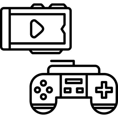 Video Oyun Kontrolörü. Web simgesi