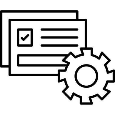 belge dosya simgesi ana hat biçiminde