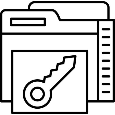 Dosya. Web simgesi basit illüstrasyon