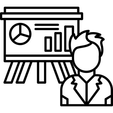 işletme yöneticisi vektör tasarımı