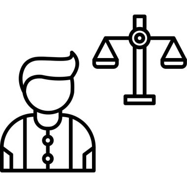 Yargıç Yargıç simgesi, özet biçimi