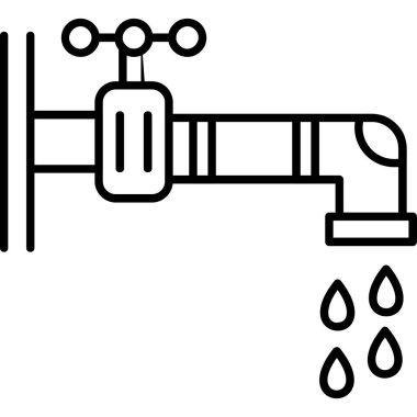 duş suyu musluk simgesi