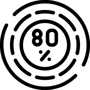 Seo simgesinin vektör illüstrasyonu