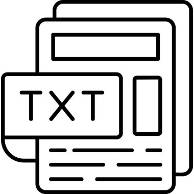 dosya adı simgesi vektör illüstrasyonu