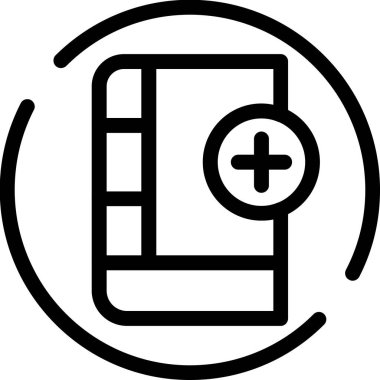 veri dizini simgesi, Vektör İllüstrasyonu