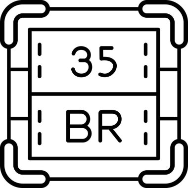 veri kodu vektör çizgisi tasarımı