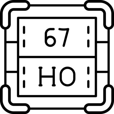 Kimyasal simge için bir arkaplan vektör illüstrasyonu