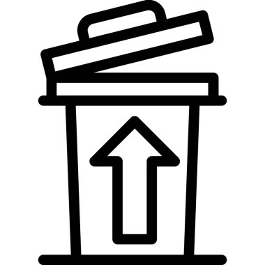 kahve içecek içecek ikonu ana hatlarıyla