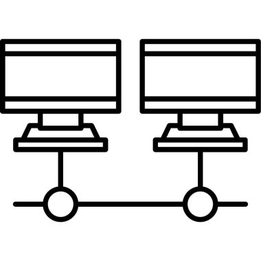 Ağ web simge vektör çizim