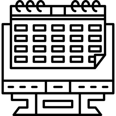 Bina. Web simgesi basit tasarım