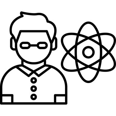 gözlük simgesi olan öğretmen, satır biçimi