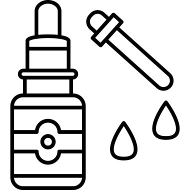 Tıbbi bir simgenin vektör illüstrasyonu
