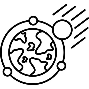 Dünya gezegeni ikonu, özet biçimi