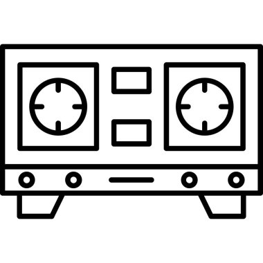 Müzik kaset simgesi, özet biçimi