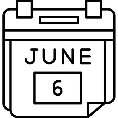 Takvim simge tasarlamak vektör