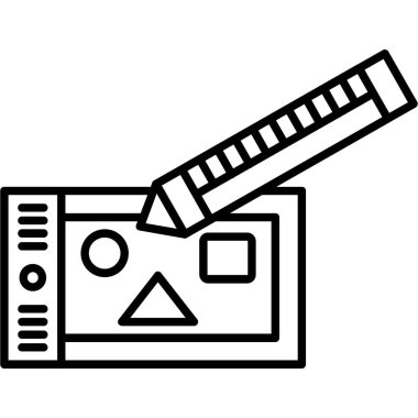 Sinema kamerası ikonu vektör illüstrasyon tasarımı