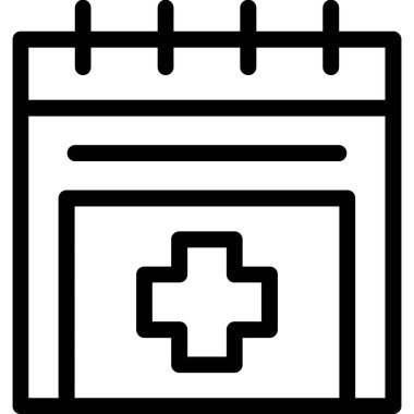 Tıbbi bir ikon. özet vektörü