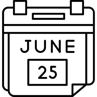 day June takvim simgesi