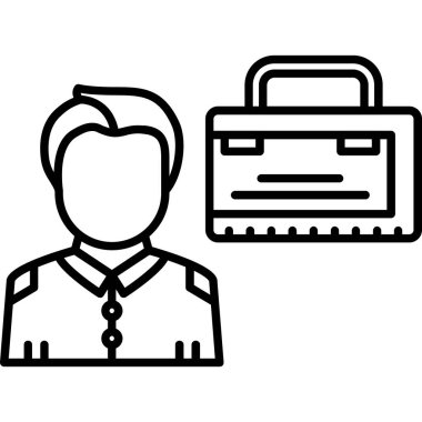 çalışan yöneticisi simgesi, özet biçimi