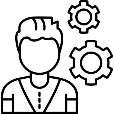 Avatar Adam dişli simgesi