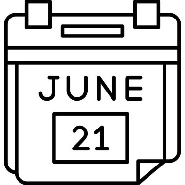 Takvim simgesi tasarımı, vektör illüstrasyonu