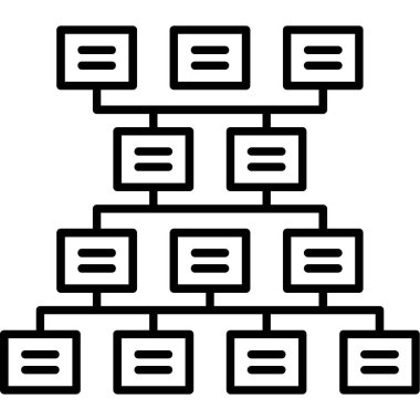 ağ paylaşım simgesi çizimi