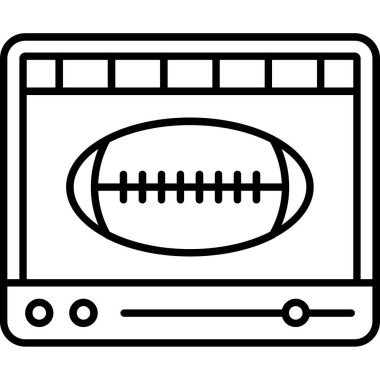 Futbolcu. Web simgesi