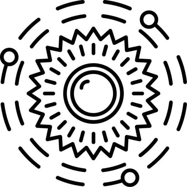 Güzel bir simgenin vektör illüstrasyonu