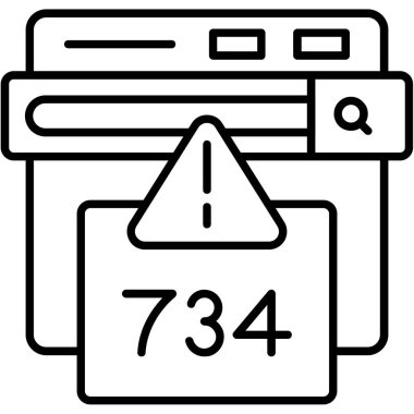 veri merkezi simgesi, basit biçim