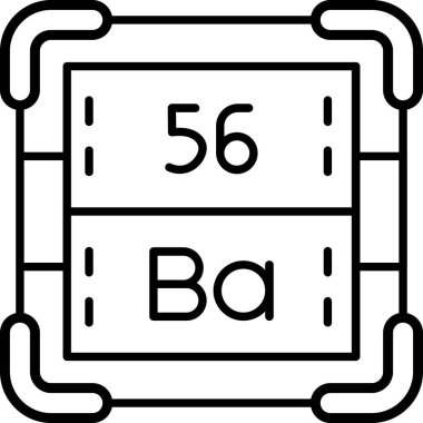 periyodik tablo ögesi simgesi, özet biçimi