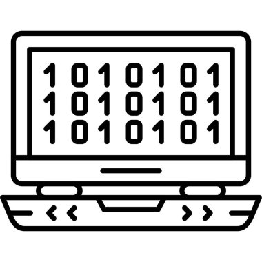 Bilgisayar klavyesi simgesi, basit biçim