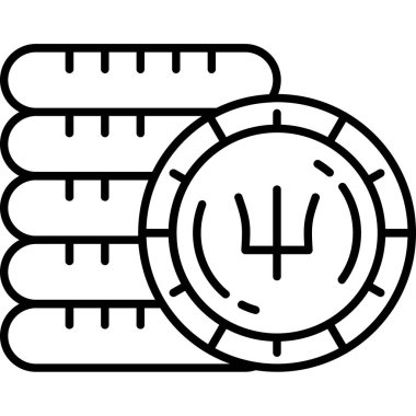 gaz ısıtıcısı simgesi, özet biçimi